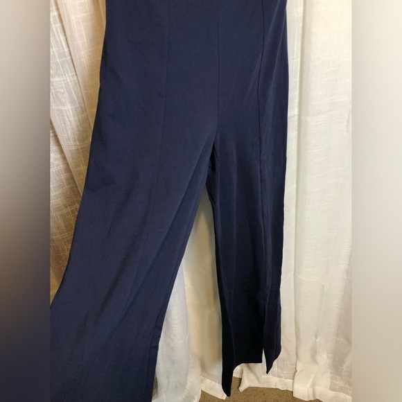 VENUS Navy Blue Strapless Jumpsuit - Picture 8 of 16